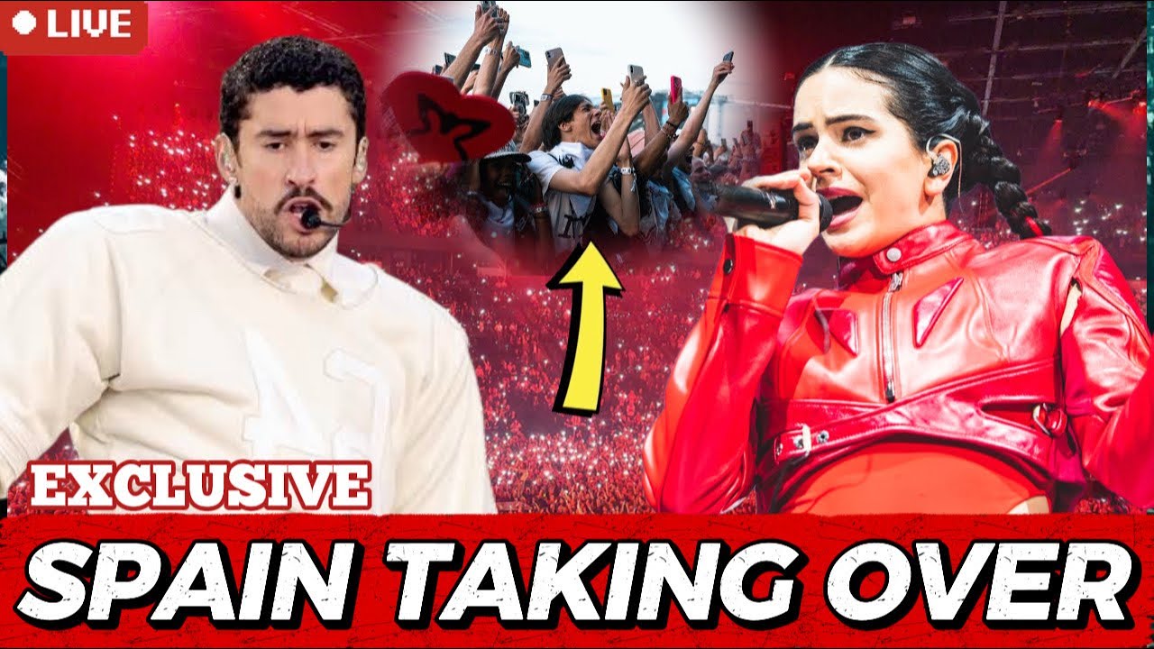 BAD BUNNY & ROSALÍA JUST SHOOK THE MUSIC INDUSTRY… AND SPAIN IS TAKING OVER
