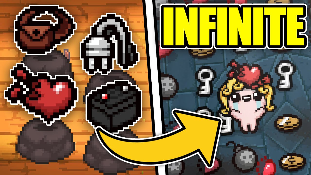 How I got INFINITE health in the newest Isaac patch