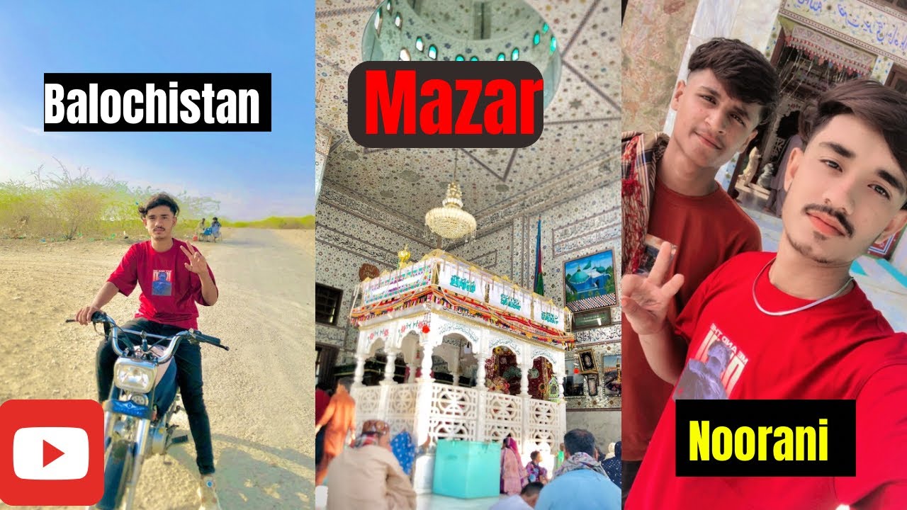 Bike par Balochistan noorani mazar par Gaye 🥰ma or champion ❤️
