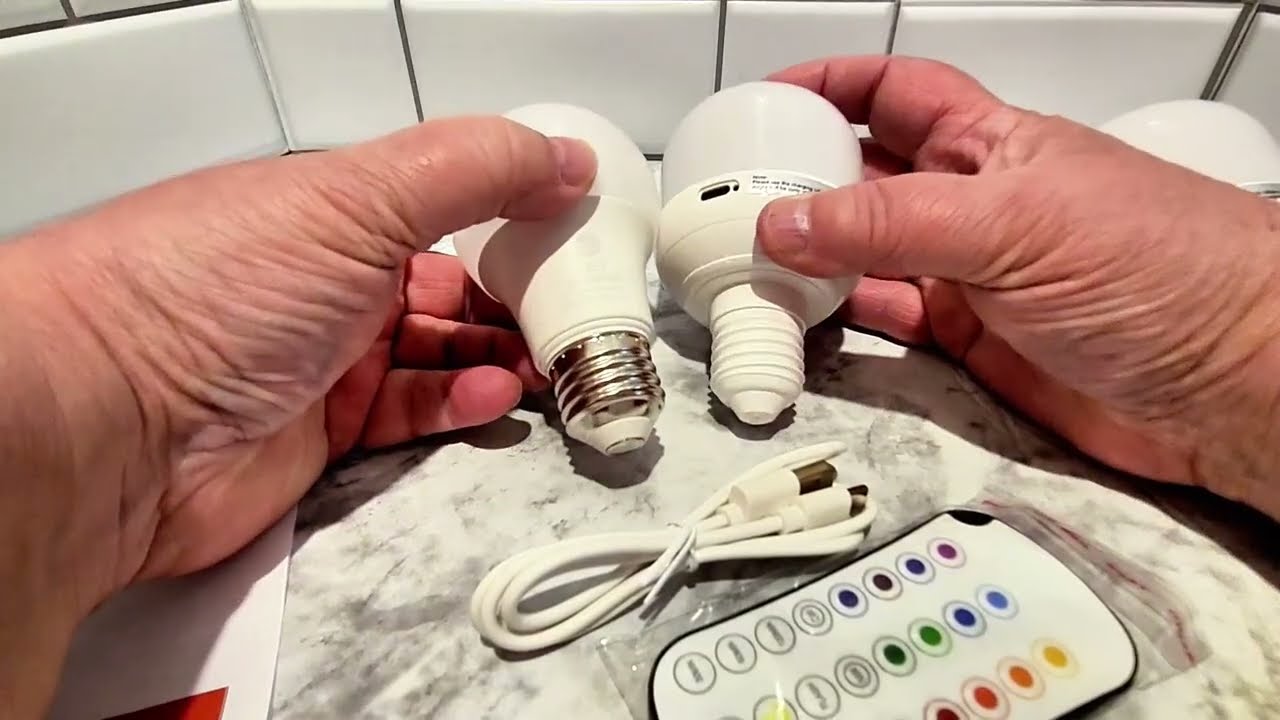 Rechargeable LED Light Bulb Review