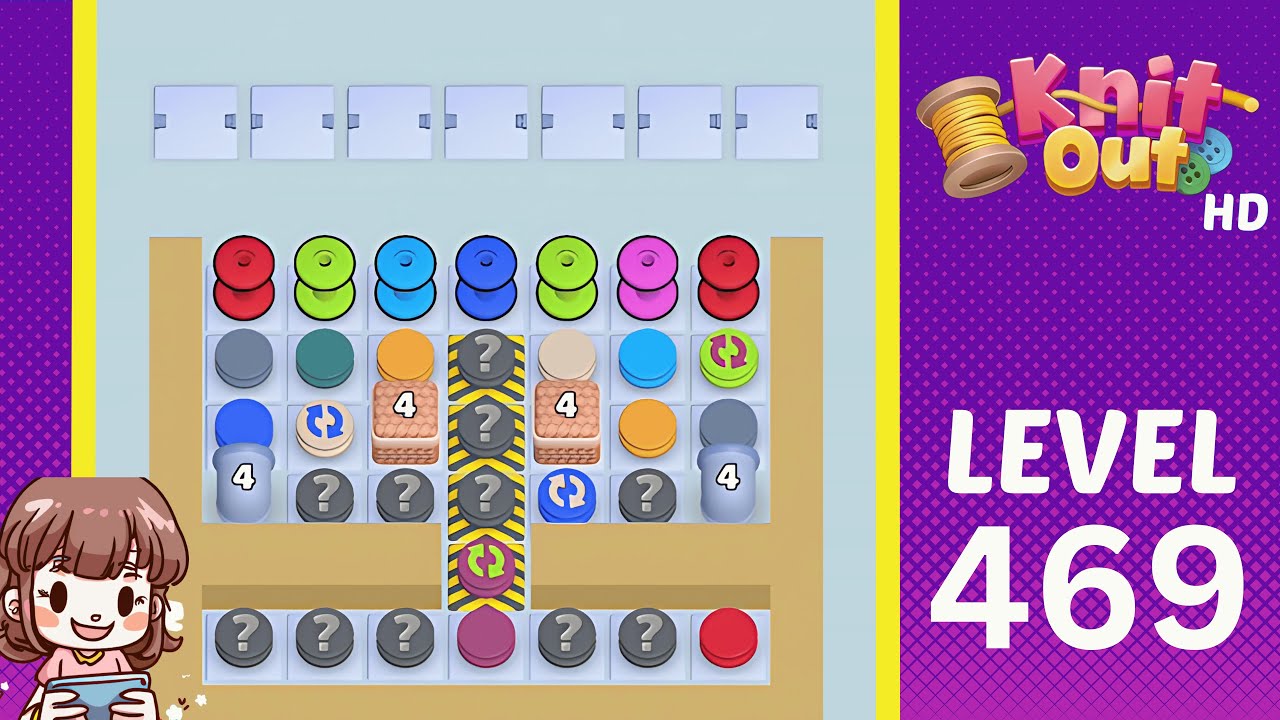 Knit Out Level 469 Solution Walkthrough