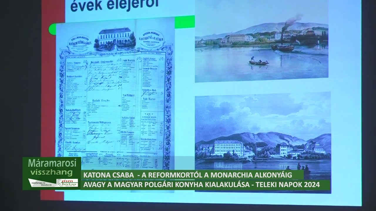 Katona Csaba: A reformkortól a Moarchia alkonyáig, avagy a magyar polgári konyha kialakulása
