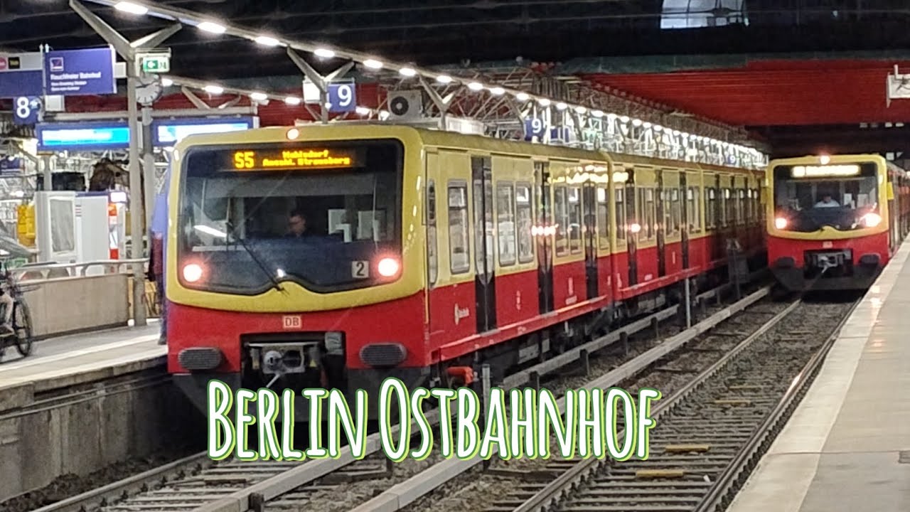 10 Minuten lang von Schienenstoßer in Berlin Ostbahnhof
