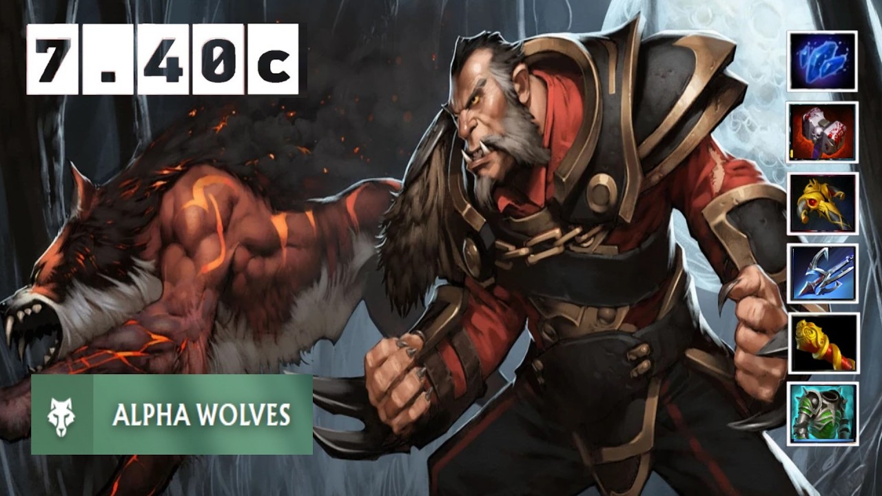 [DOTA 2] LYCAN [OFFLANE] [7.40c] [7200mmr] [2]