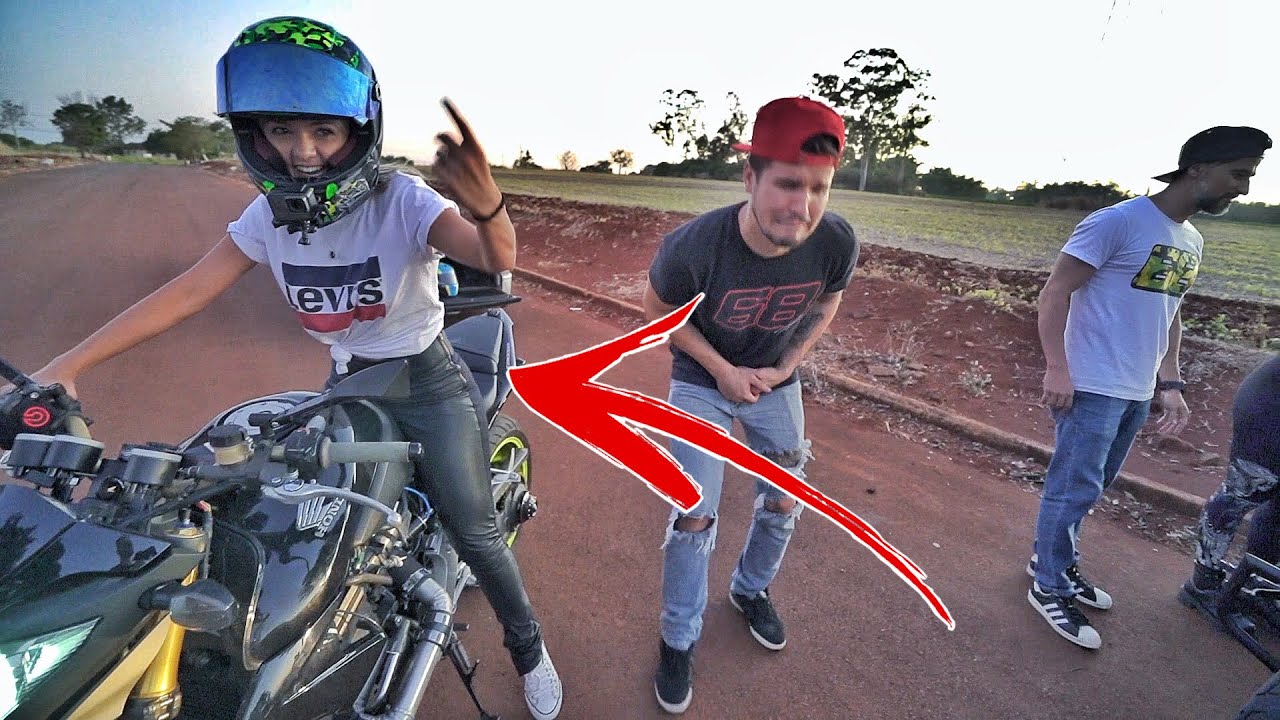 ELAS PEDIRAM PARA PILOTAR A CB1000 TURBO E EU DEIXEI 👀