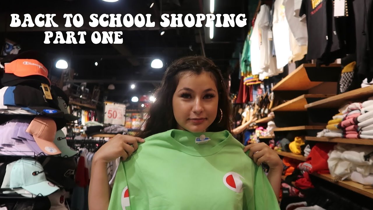 BACK TO SCHOOL SHOPPING FOR SOPHOMORE YEAR! 2019