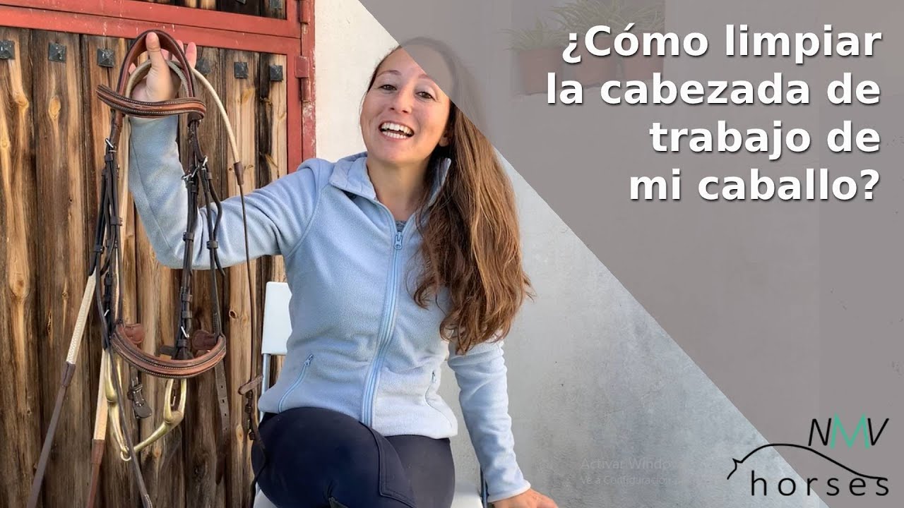 🐴Cómo limpiar la cabezada de trabajo de tu caballo paso a paso🐴