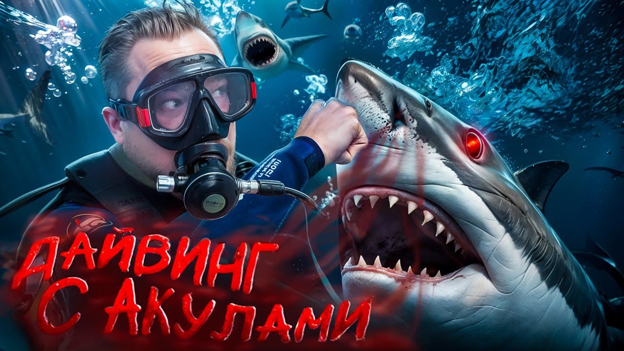 ДАЙВИНГ С АКУЛАМИ НА КУБЕ / Сады Королевы, подводные гроты и шоу хищников