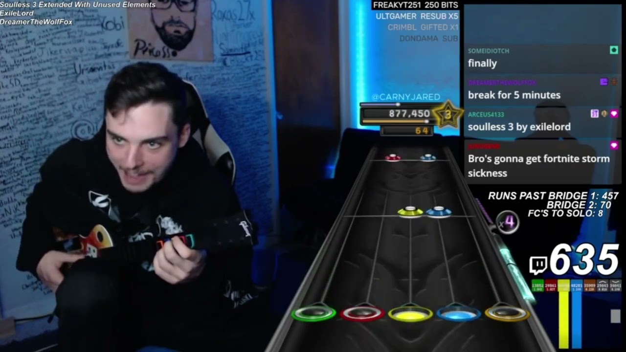 Jared's Reaction to Soulless 3 Extended