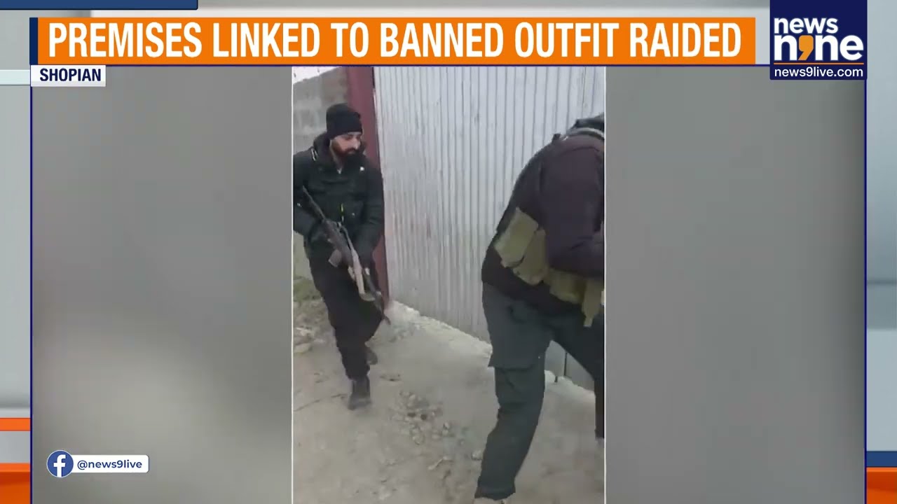 J&K Police Crack Down On Jamaat-E-Islami Links In Massive Shopian Raids | News9