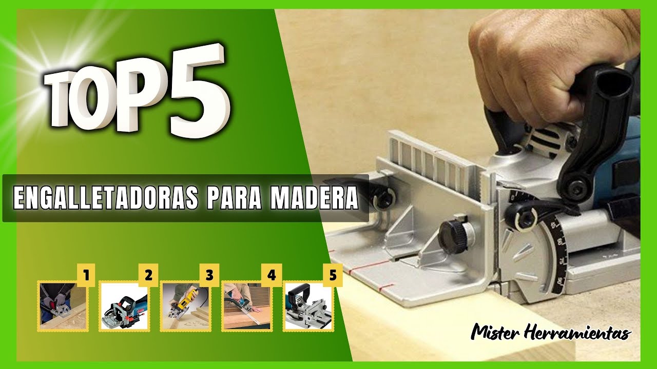 5 Mejores Engalletadoras de Madera | ¿Qué fresadora ensambladora comprar por calidad precio?