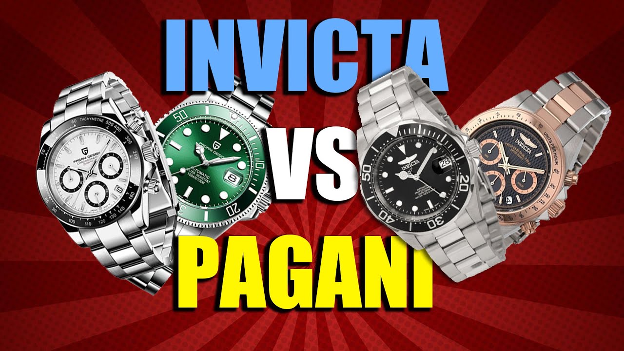 Invicta VS Pagani - Who makes the best cheap watches?