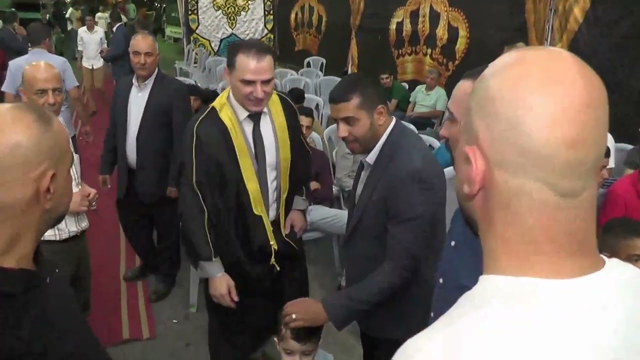 افراح ال الدويري حفل ترقية الدكتور يزن الدويري الى استاذ مشارك -الفنان فادي القيصر - مركز ابو الامير