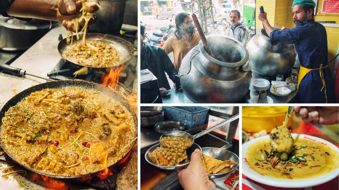 🔥 পাকিস্তানের লাহোরের বিখ্যাত সব খাবার! || বিশাল হাড়ির ম্যাসড হালিম - খাসির লাইভ কারাহি || 🇵🇰Ep.03