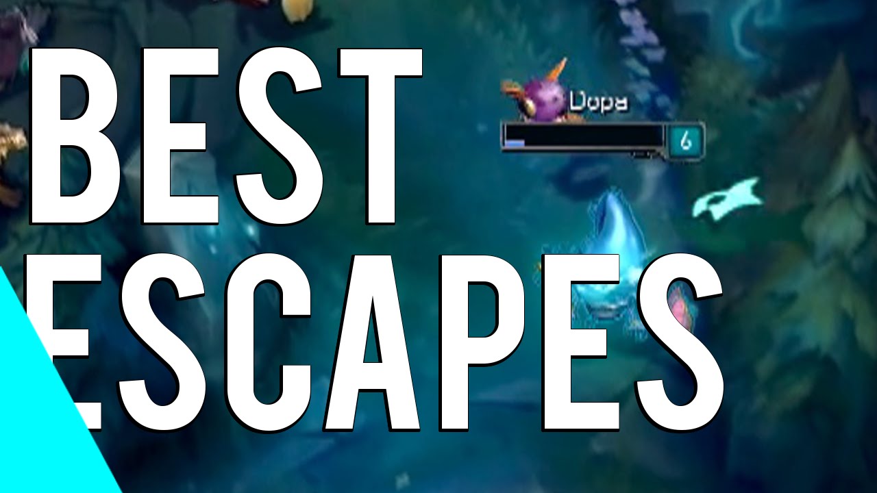 Best League Of Legends Escapes | Montage 2015-2016 Vol.4