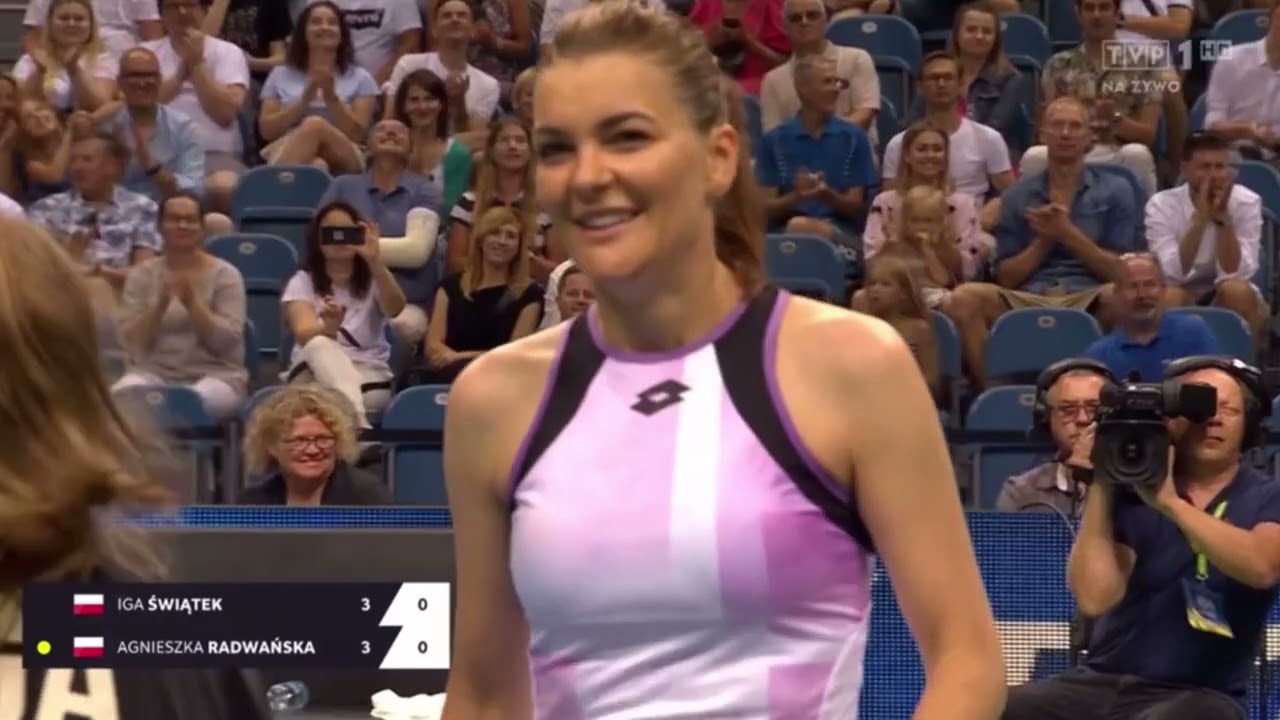 Swiatek vs Radwanska 2022 Exhibition match