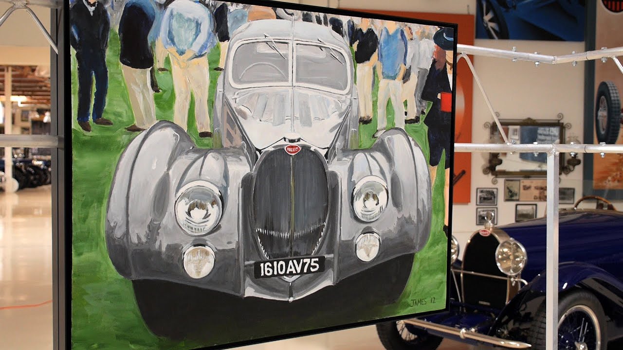 Automotive Artist James Caldwell - Jay Leno's Garage