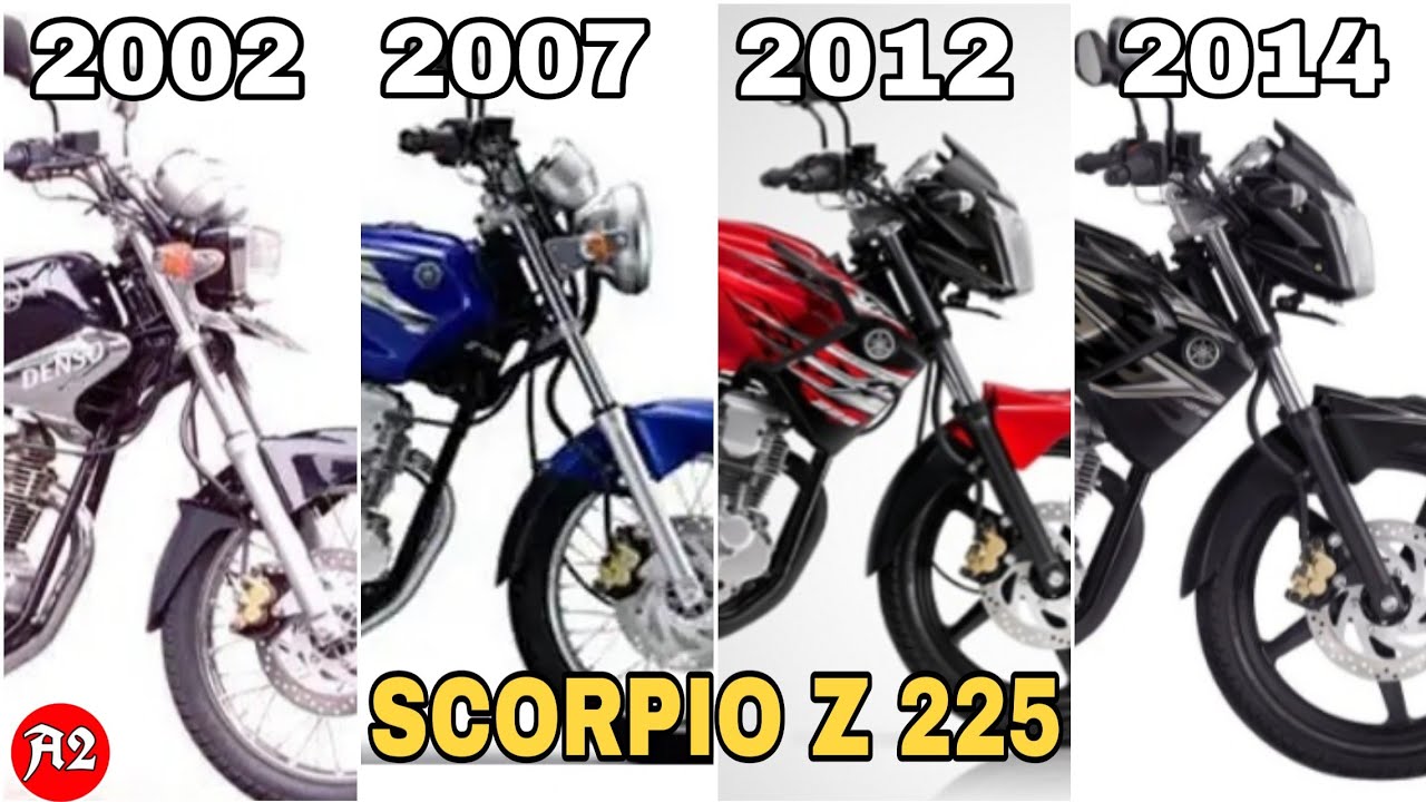 Sejarah Generasi YAMAHA SCORPIO Z 225 di Indonesia | Pio 225