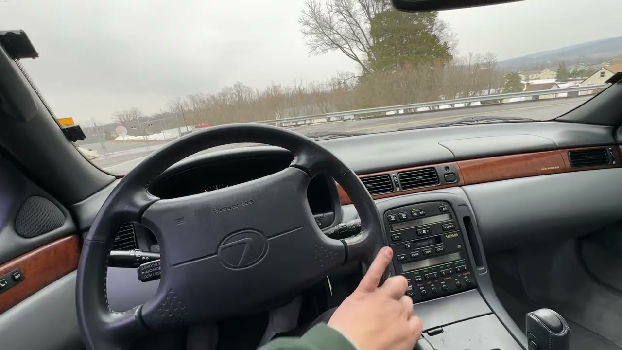 1993 Lexus SC300 Driving Video