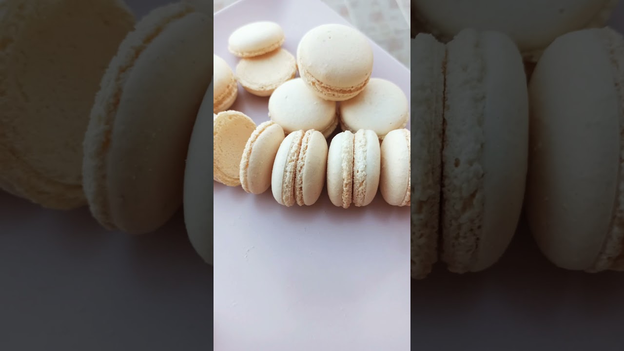 Macarons a la meringue italienne