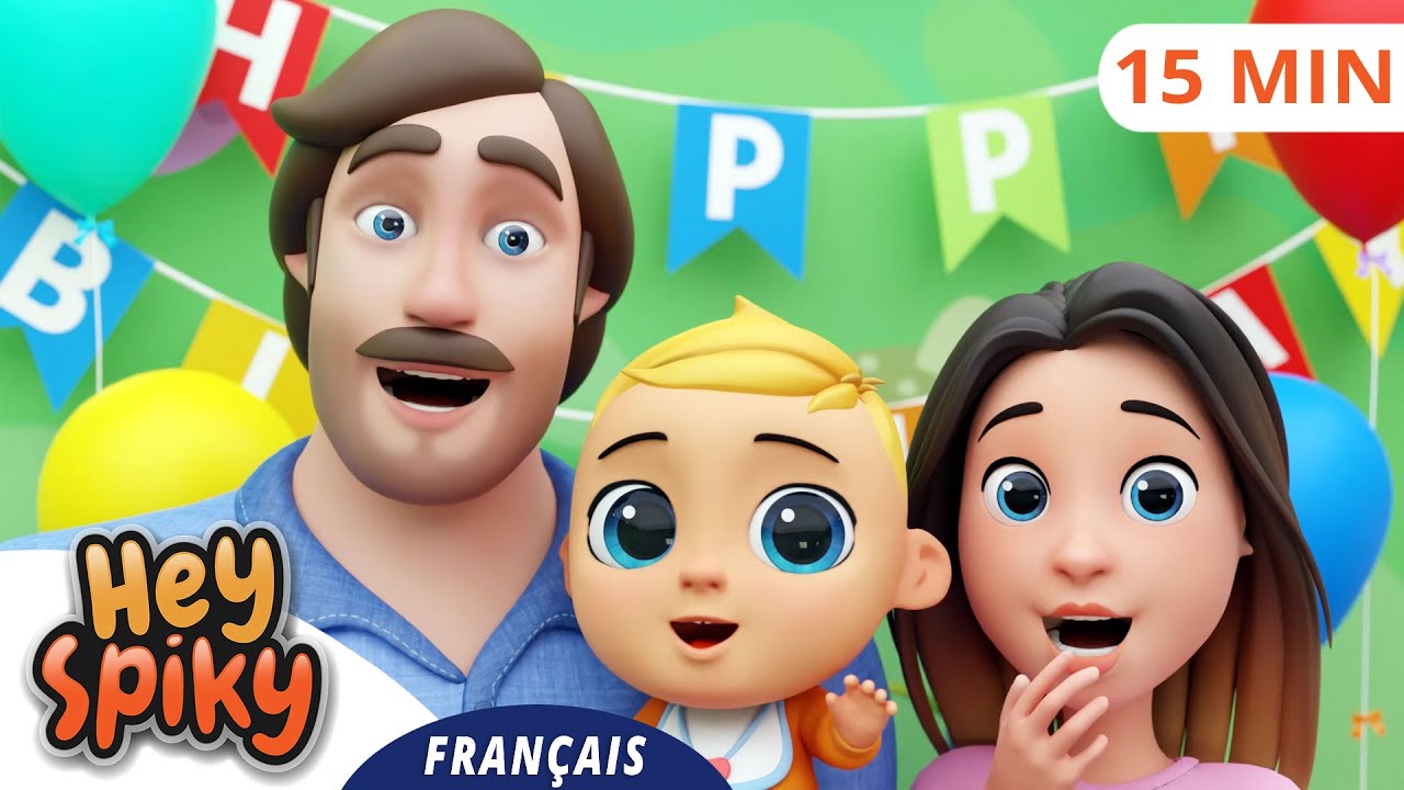 Si Tu As De La Joie Au Cœur | Hey Spiky Français - Comptines Et Chansons Pour Enfants