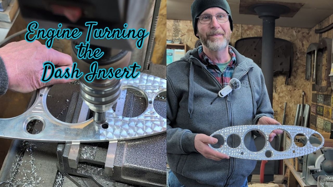 Old School Engine Turning, and finishing small details on the 1935 Shortened Pickup Box (Part 7)