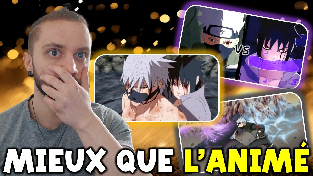 Ces animations NARUTO sont exceptionnelles ! (Kakashi vs Sasuke)