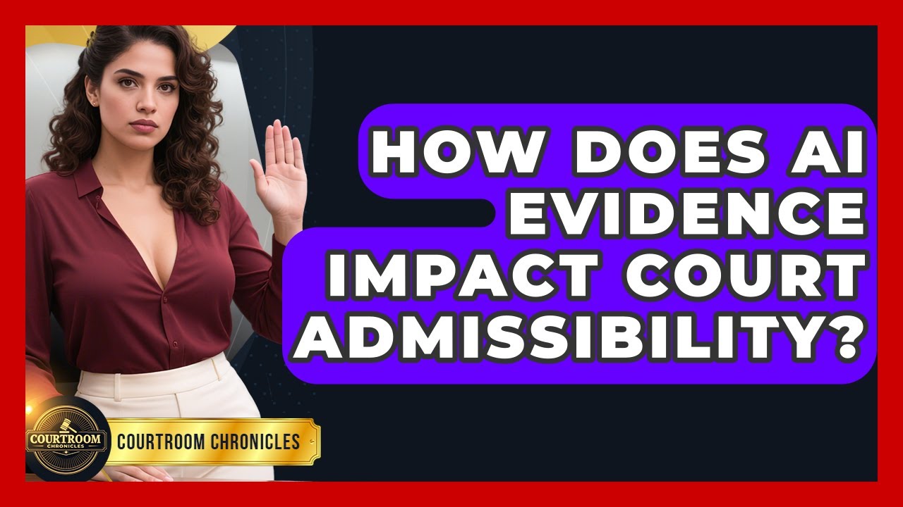 How Does AI Evidence Impact Court Admissibility? - Courtroom Chronicles