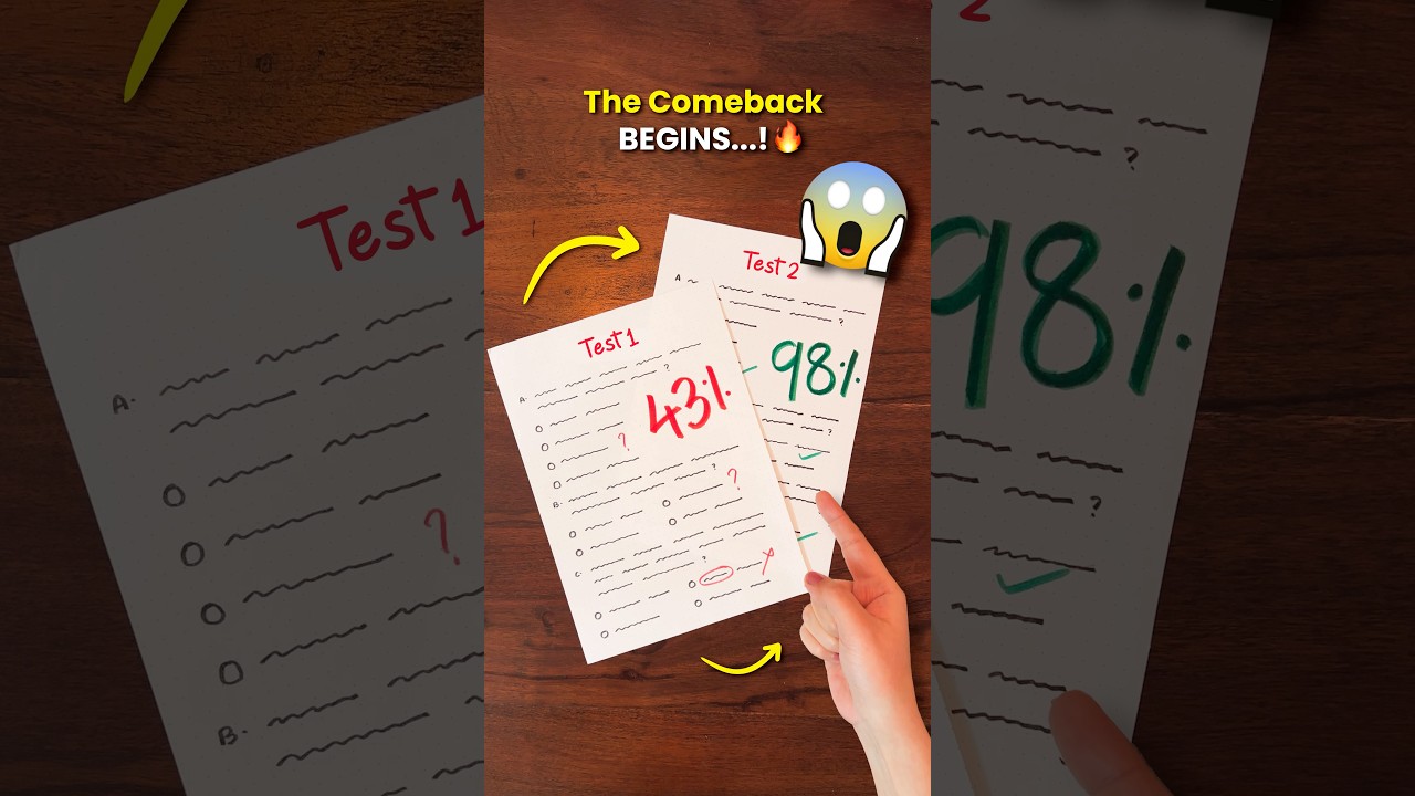 2026: Make Your Greatest Academic Comeback🔥 