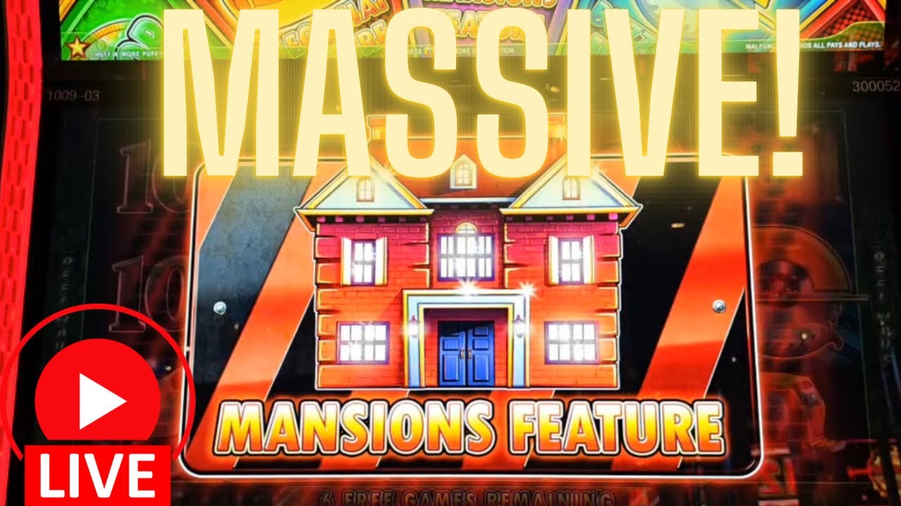 GOT IT LIVE!!$100 SPIN MANSIONS!!! Massive JACKPOT!