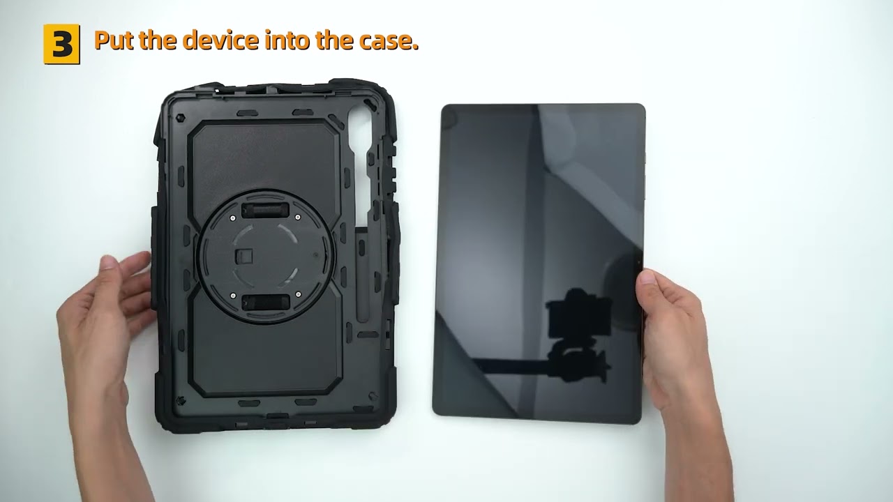 SEYMAC Galaxy Tab S9 FE 10.9 Inch Case (2023) Silicone-S Series