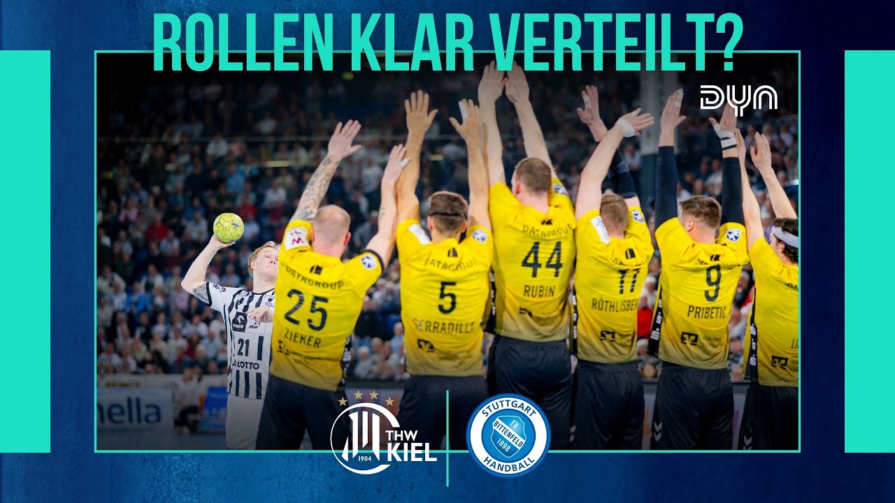 Highlights: THW Kiel - TVB Stuttgart (Saison 2025/26) DAIKIN HBL | Dyn Handball