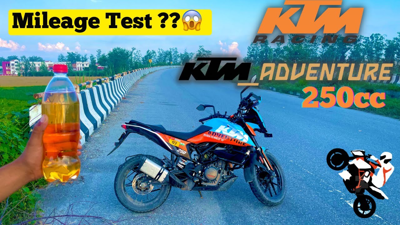 Mileage Test??😱 || KTM adventure 250 || ukmovo #ktmadv250 #ktm #mileage #mileagetest