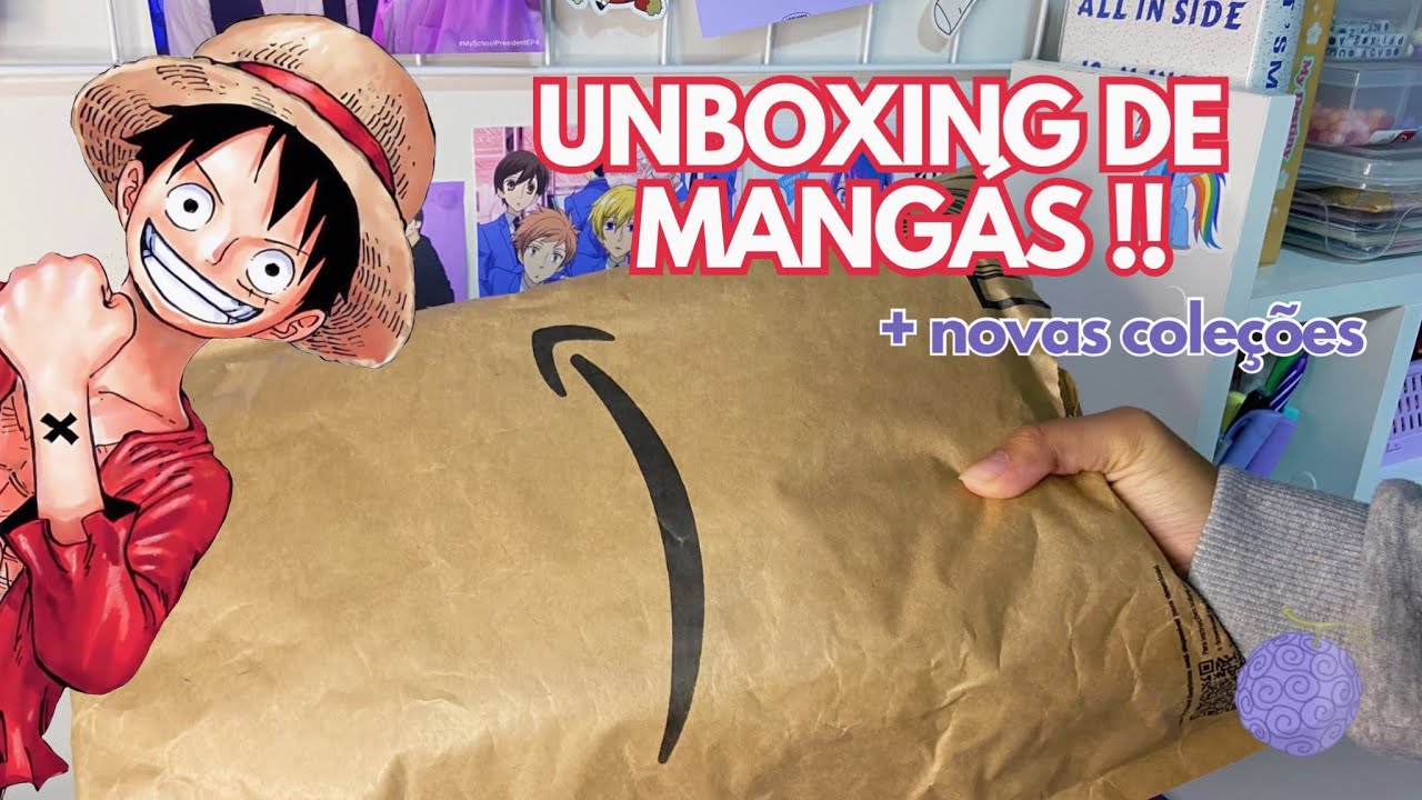Unboxing de mangás #36 - lançamentos + prioridades !!