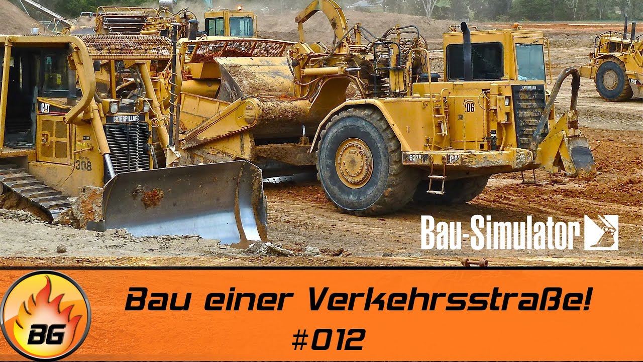 Bau Simulator #012 | Bau einer Verkehrsstraße! | Construction Simulator 2022