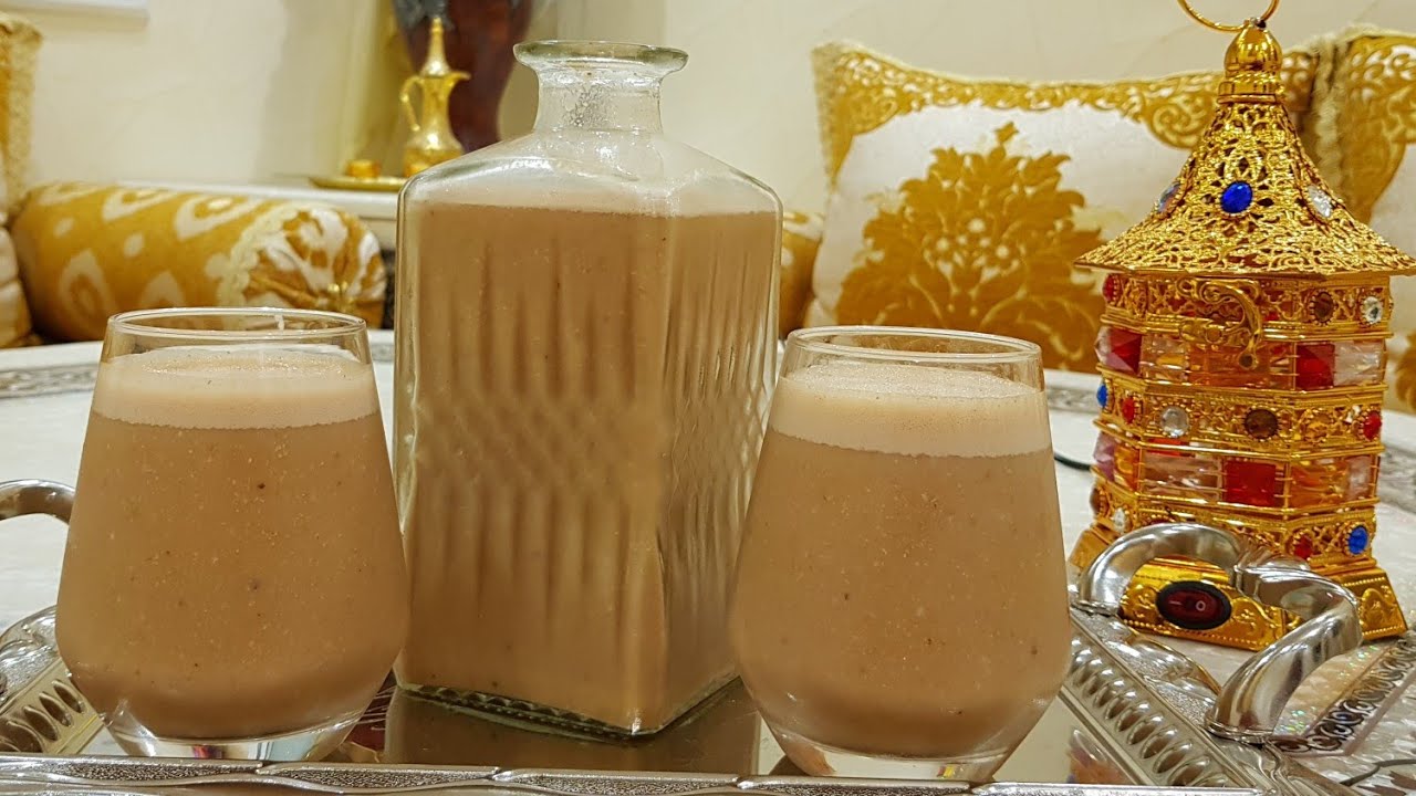 عصير مزيل للعطش  مغدي وصحي  لسحور  من الذ واسهل مايكون مع شهيوات امال