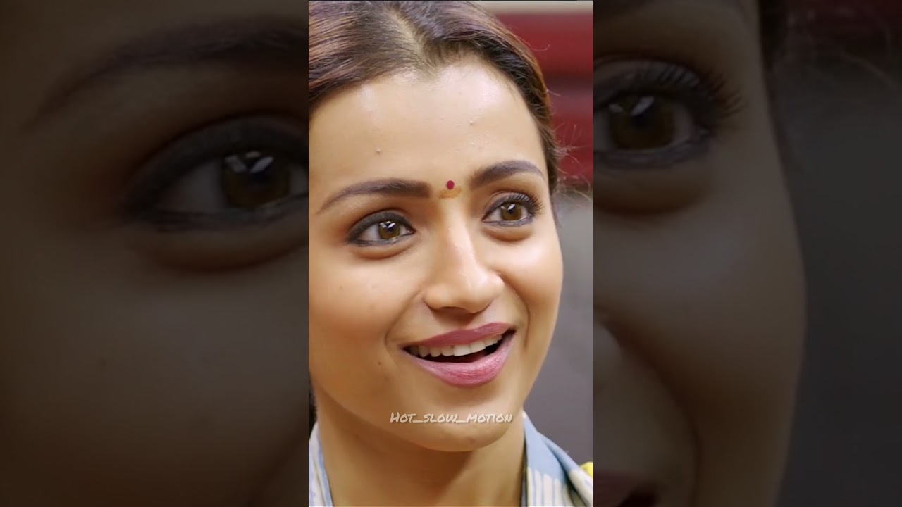 #trisha southqueen hot& cute vertical moments😘😘😘