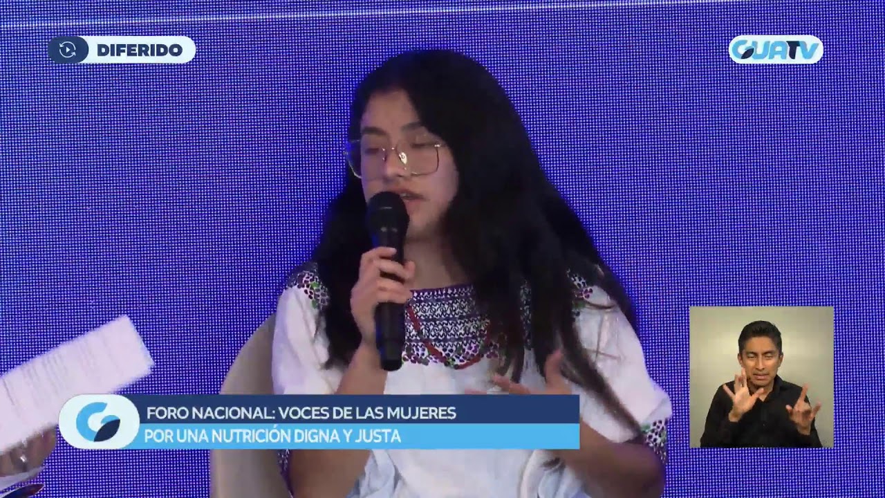 Foro Nacional de voces de las mujeres por una nutrición digna y justa. 🫱🏼‍🫲🏽