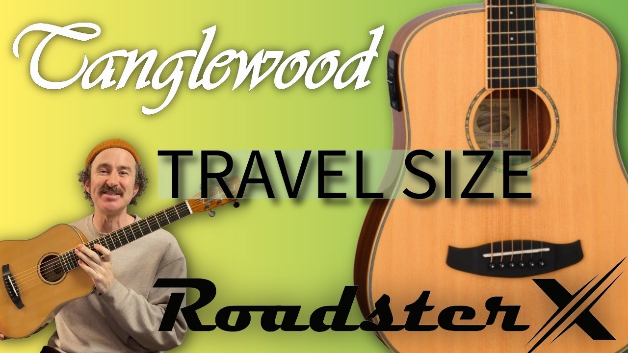 Tiny Guitar, Huge Tone! 🎶 | Tanglewood Roadster X TRX2E Travel Acoustic Review & Sound Test