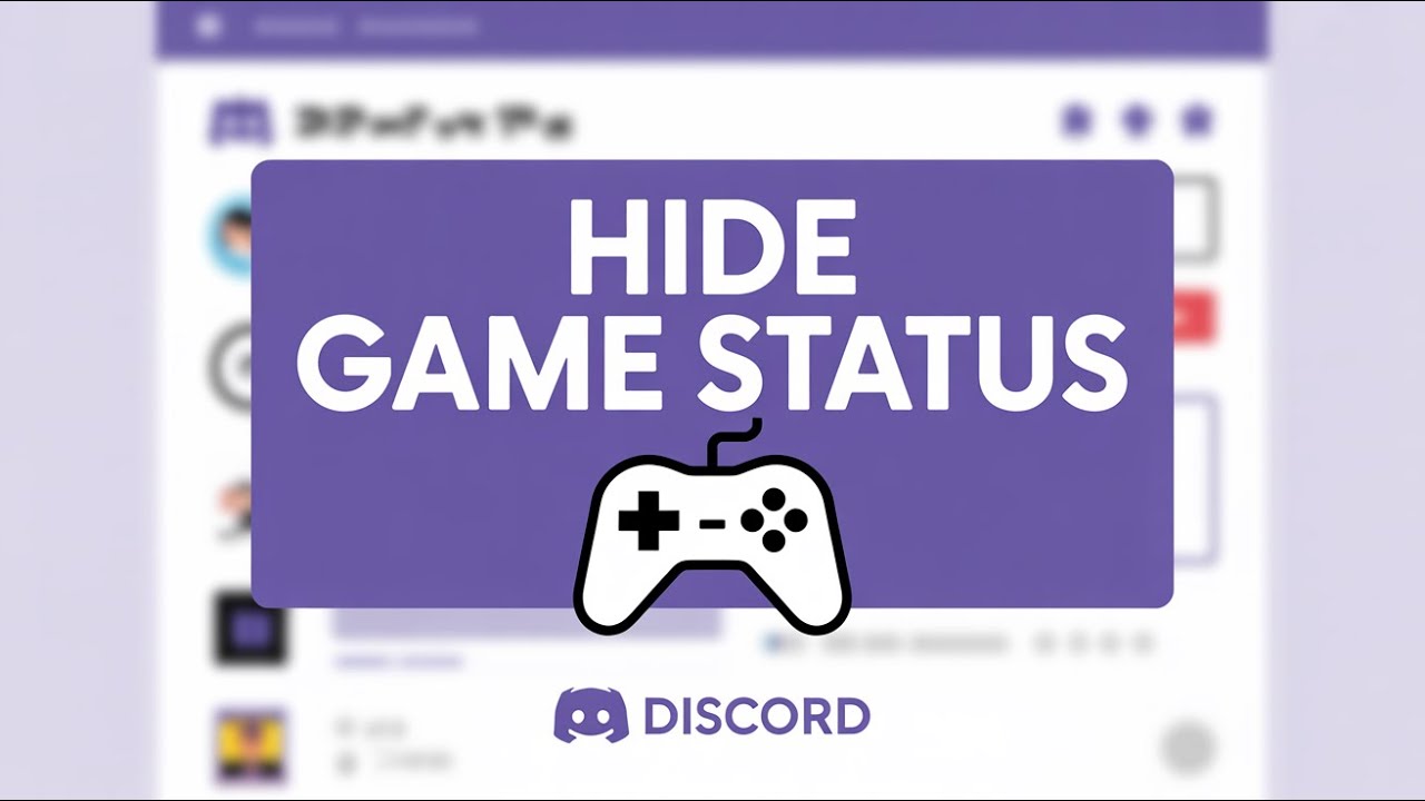 Hide Game Activity on Discord (Fast & Easy Tutorial) &ndash; 2026