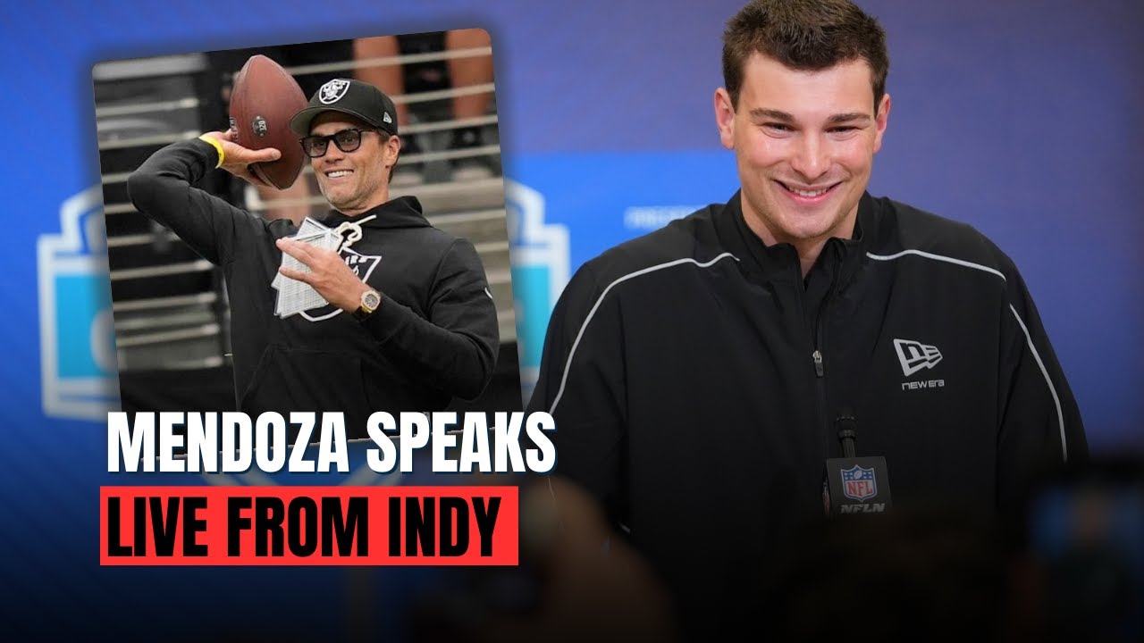 #Raiders | Mendoza Speaks 👀 | Live From Indy ☕️🏴‍☠️ |