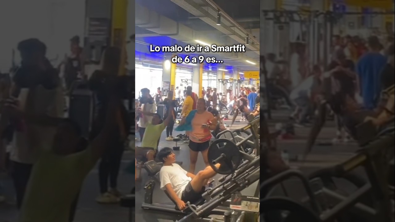 Ir a Smartfit a esas horas es darte cuenta que el #gimnasio esta lleno #gym #gymmotivation #deporte