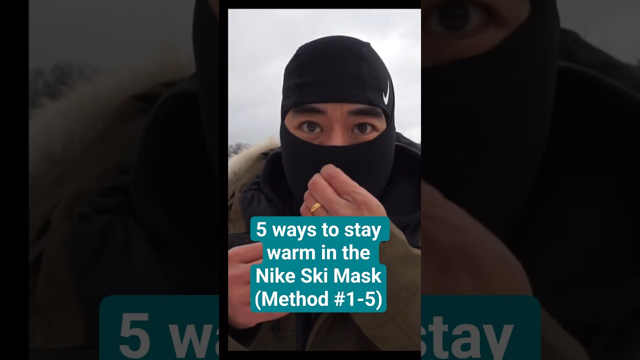 5 ways to stay warm with the Nike Pro Hyperwarm Hood. #makeeasyapproved @nike