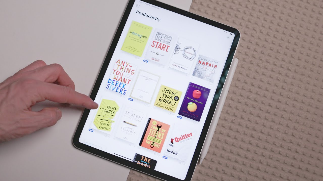 5 zásad produktivity, podle kterých jedu. iPhone, iPad, knihy, postupy