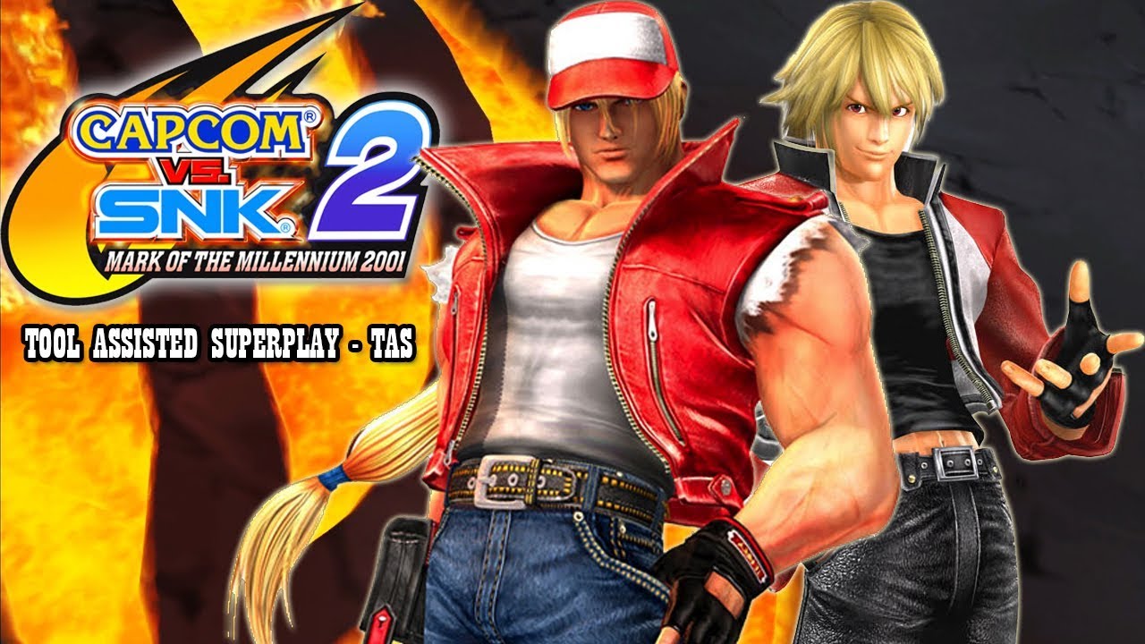 【TAS】CAPCOM VS SNK 2 - TERRY BOGARD & ROCK HOWARD + OPENING