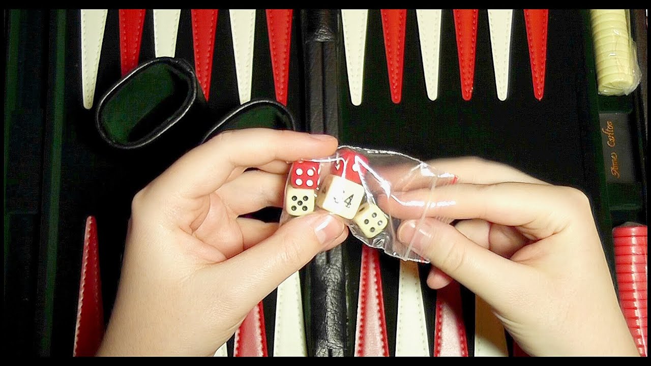 140. Silent Unboxing: Backgammon Set - SOUNDsculptures - ASMR