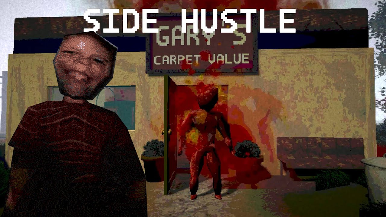 Side Hustle - Indie PSX Horror Game (No Commentary)