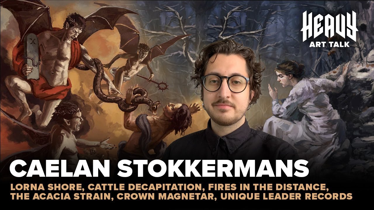 Heavy Art Talk Ep. 36: Caelan Stokkermans (Lorna Shore, Cattle Decapitation, The Acacia Strain)
