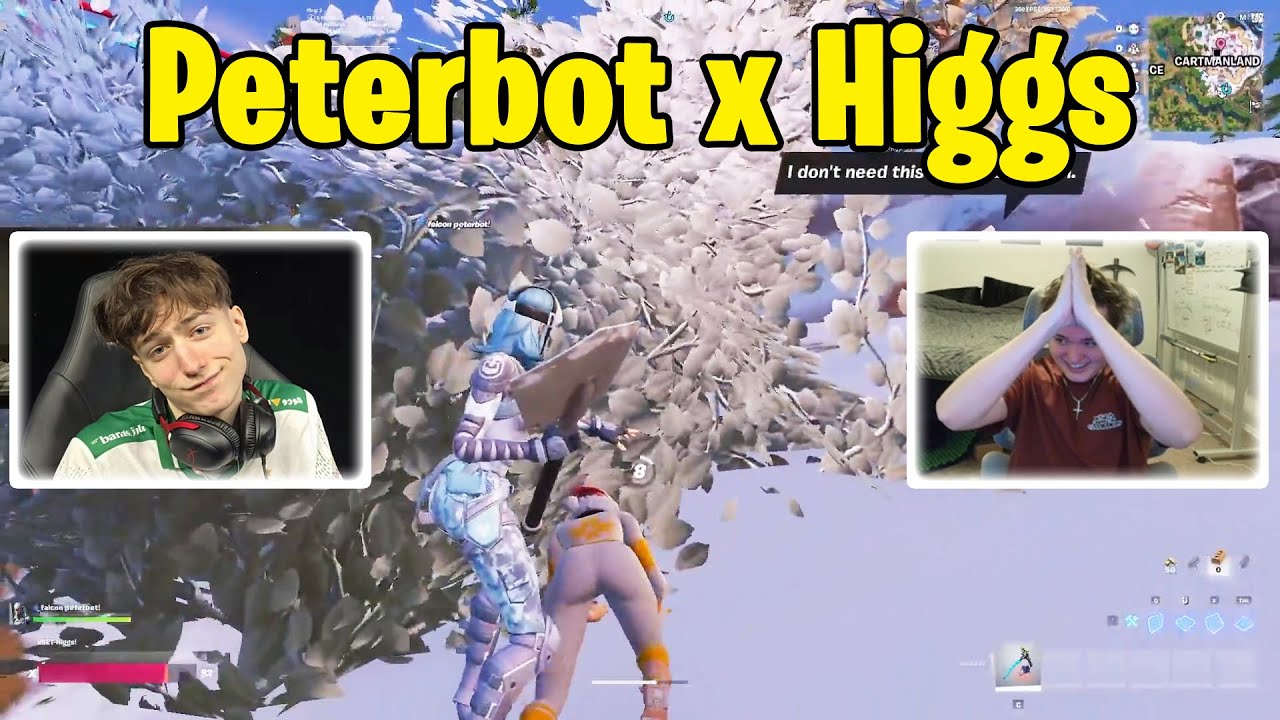 Peterbot и Higgs впервые играют в тренировочных матчах!