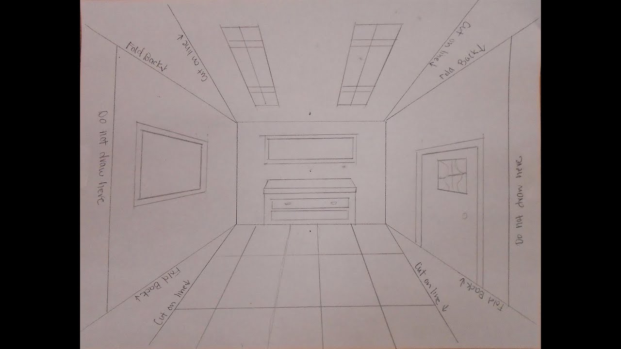 Drawing the room perspective